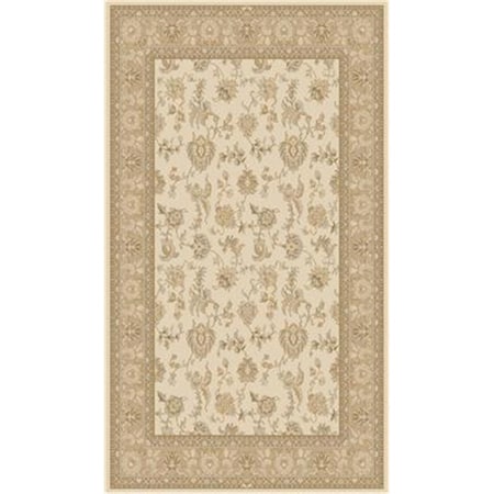 Dynamic Rugs Brilliant Rectangular Rug- Ivory - 2 ft. 9 in. x 11 ft. 6 in. BR2127226121